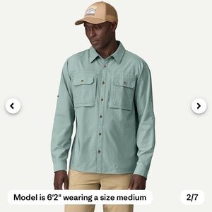 Patagonia Men’s long sleeve button up “fishing” shirt